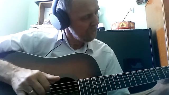 BEATLES - ACROSS THE UNIVERSE - guitar cover (кавер на гитаре) смотреть онлайн