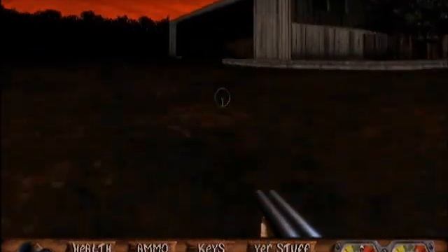 Redneck Rampage - Trick to beating the first level quickly смотреть онлайн