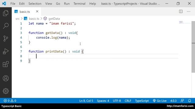 Typescript Basic 06 - Scopes Variable dan Function смотреть онлайн