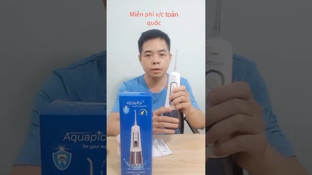 Máy tăm nước cầm tay vệ sinh làm sạch răng miệng cao cấp Aquapick - AQ 139P - BH 1 Đổi 1 Trong 12T смотреть онлайн