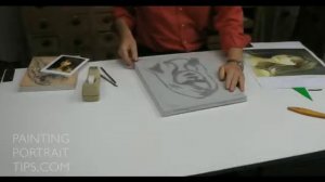 Уроки живописи КАК ПЕРЕНЕСТИ РИСУНОК НА ХОЛСТ