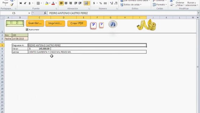 Rellenar e Imprimir Cheques es Facil con esta Plantilla de Excel Premium смотреть онлайн