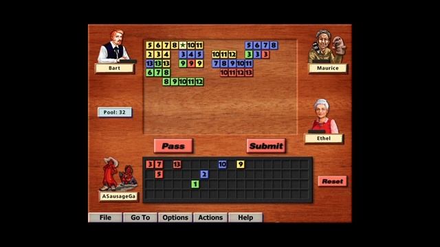 Hoyle Board Games 5 - Rummy Squares bots are just too good смотреть онлайн