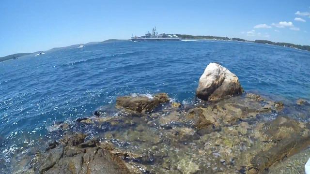 отпуск в Хорватии. Часть 6. Рыбалка в крепости. смотреть онлайн