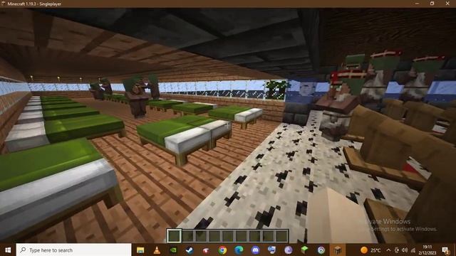 Minecraft JAVA village base смотреть онлайн
