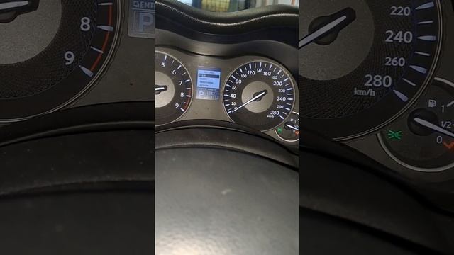 Infiniti Q70 2014 Oil Reset Procedure