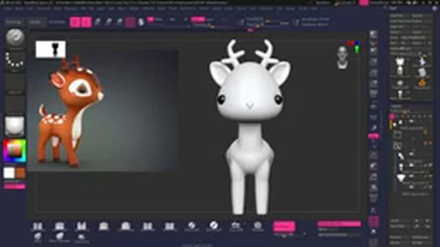 Скульптинг персонажа в ZBrush | Стрим смотреть онлайн