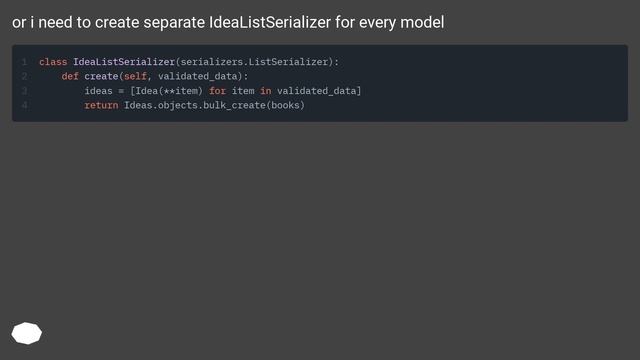 How can i bulk create in django rest serializer смотреть онлайн