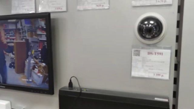 Видеокамера HiWatch DS-T591 смотреть онлайн