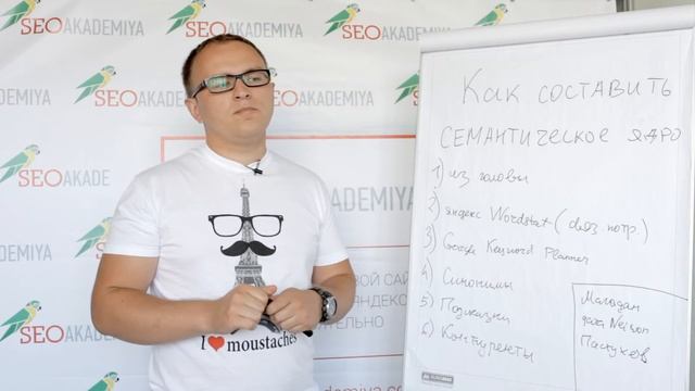 Как составить семантическое ядро. Павел Шульга (Академия SEO)