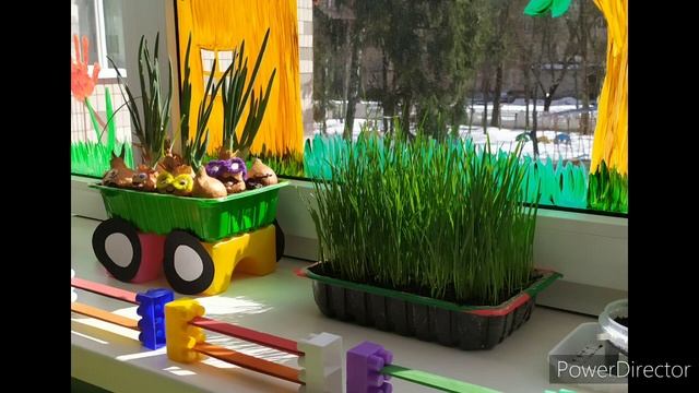 Сад і город на підвіконні в дитячому садку / Вирощуємо овочі в садочку смотреть онлайн