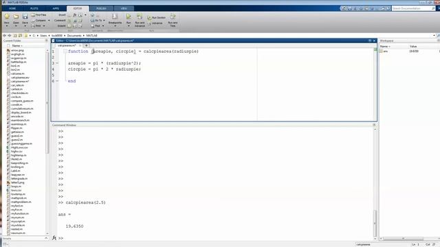 CISC 130: Multiple Return Values in MATLAB смотреть онлайн
