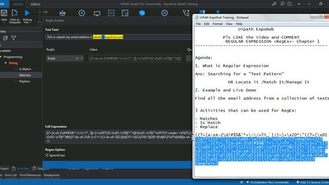 Uipath Regex смотреть онлайн