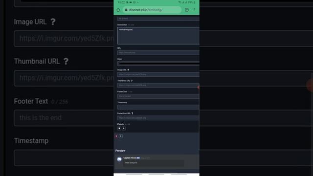 Как сделать embed текст на свой дискорд сервер на пк и на телелфон смотреть онлайн