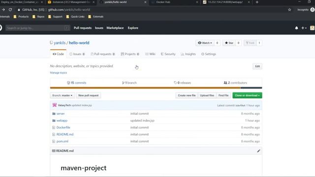 028 Jenkins job to deploy a war file on Docker container using Ansible | Computer Monk ? смотреть онлайн