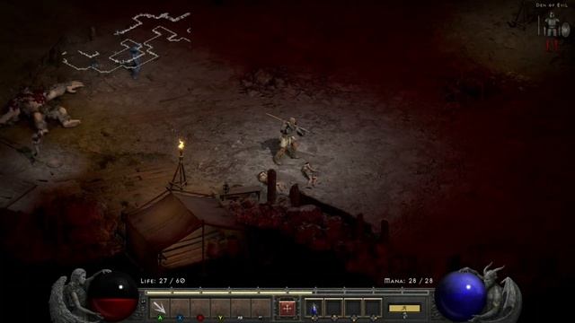 Diablo 2 resurrected Walkthrough Part One Den of Evil смотреть онлайн