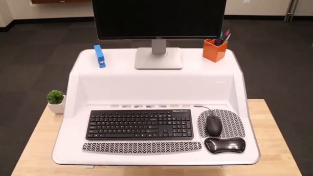 Fellowes Lotus Sit Stand Workstation - Smooth Lift Technology смотреть онлайн