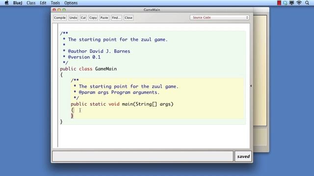 Chapter 6: VN 6.2 Running programs without BlueJ - the main method. смотреть онлайн