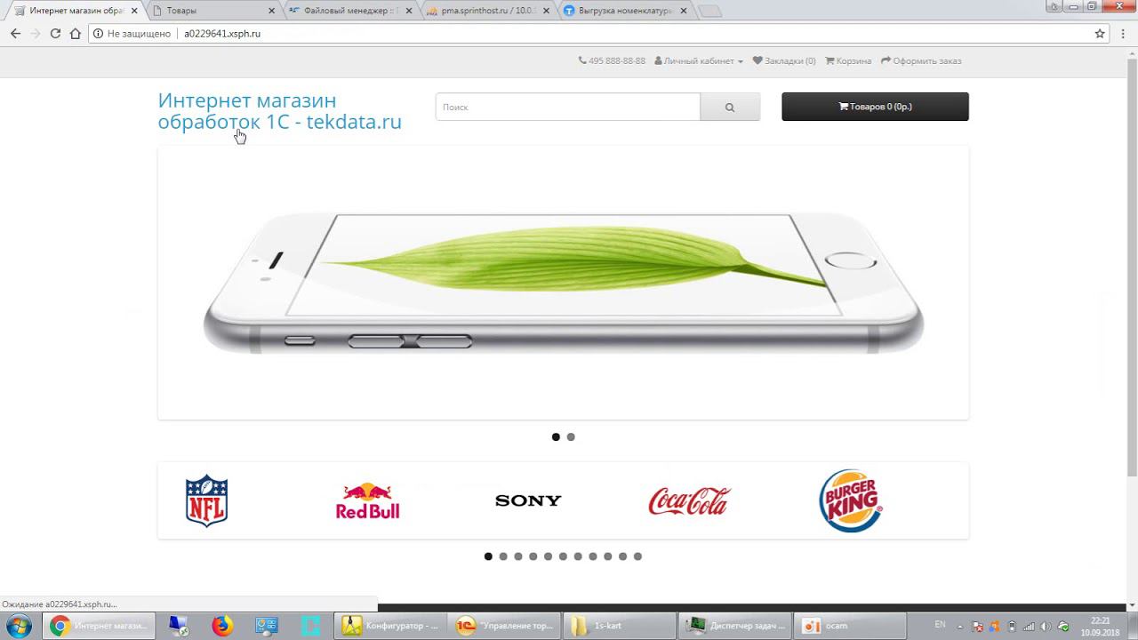 Выгрузка товаров из 1С УТ 10.3 в OpenCart 3.0.2.0 (rs.4) смотреть онлайн