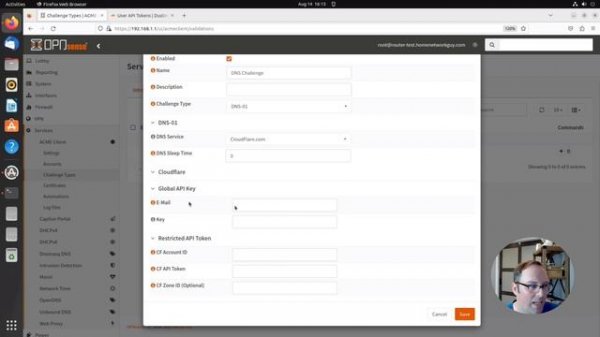 Replacing the Self Signed Certificate in OPNsense with Let's Encrypt
