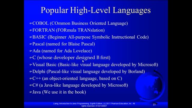 Introduction to Java programming - Chapter 1 Introduction to Computers, Programs (part 2).mp4 смотреть онлайн