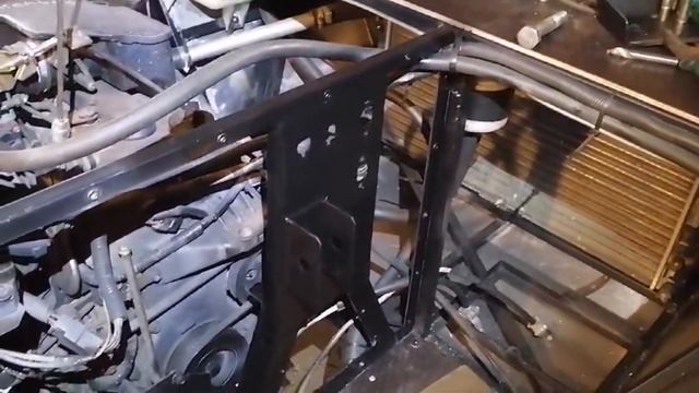 Строим вездеход. Кронштейн для перевозки лебедки. смотреть онлайн