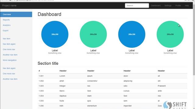 Bootstrap ile gelen hazir uygulamalarin anlatilmasi 03 смотреть онлайн