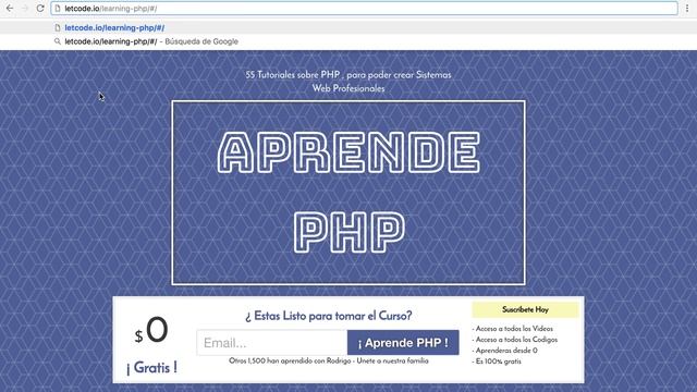 Invitacion al Curso de PHP desde 0 смотреть онлайн