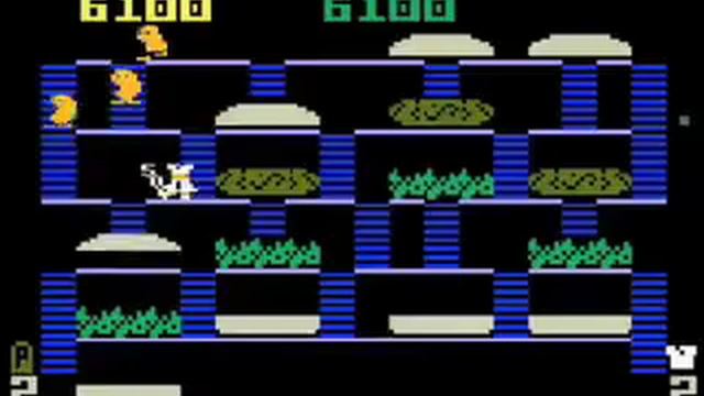 Video Game Comparisons: BurgerTime Gameplay on Atari 2600, NES, etc смотреть онлайн