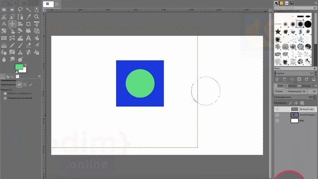 #GIMP Урок 3.3 - Меню слоев. #Детская_школа_программирования смотреть онлайн
