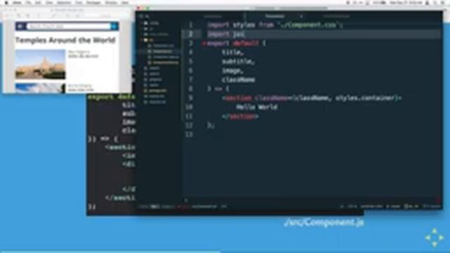 Building React Components смотреть онлайн