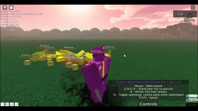 [Script Showcase]: Purple Guy Goner смотреть онлайн