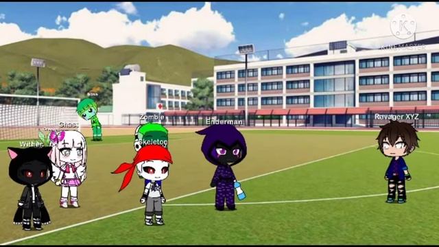 Gacha life Minecraft Monster School Bottle Flip challenge смотреть онлайн