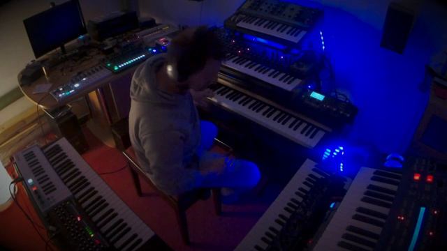 Prophet 08 / Grandmother / Ultranova / SE-02 Ambient Jam #moog#novation#davesmithinstruments#roland смотреть онлайн