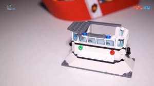 ? Lego Model City Series 60109 Fire Boat Show Rapid Assembly