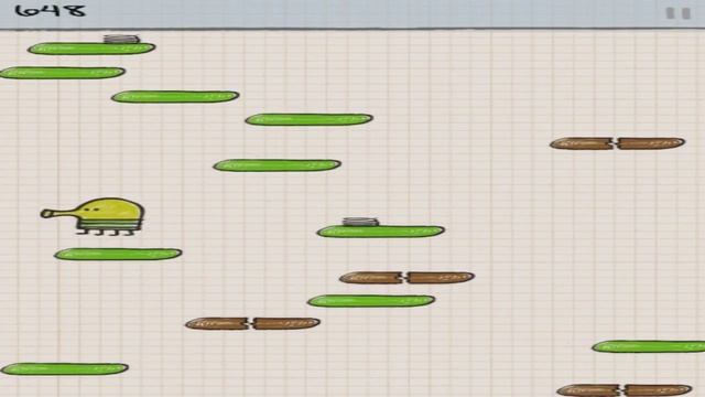 ПРЫГАЮЩИЙ БОЛВАНЧИК ◄► Doodle Jump смотреть онлайн