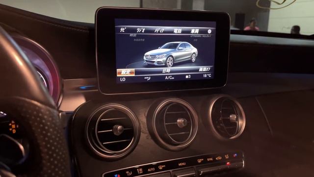 How to change Japanese language to English on Mercedes W205 C class C43 смотреть онлайн