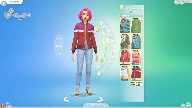 **ALL NEW** Nifty Knitting CAS Catalog | The Sims 4 Create a Sim смотреть онлайн