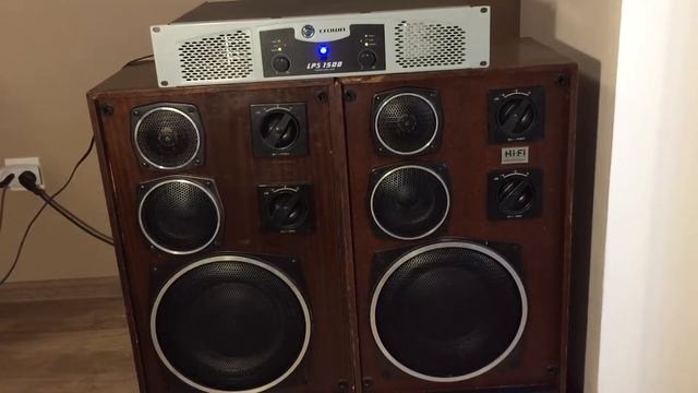 Тест усилителя CROWN LPS 1500 и акустики RADIOTEHNIKA 35 АС-212 смотреть онлайн