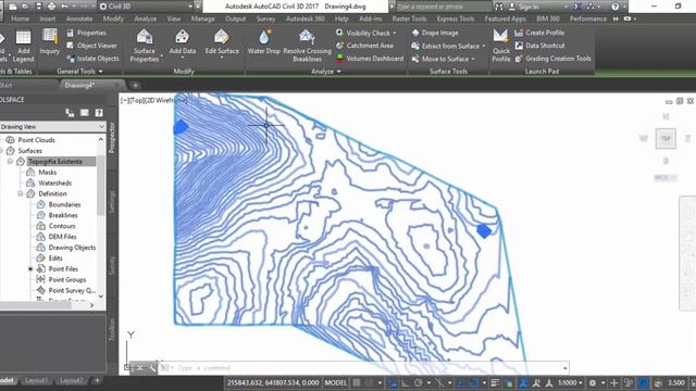 AutoCAD Civil 3D correccion de superficies смотреть онлайн