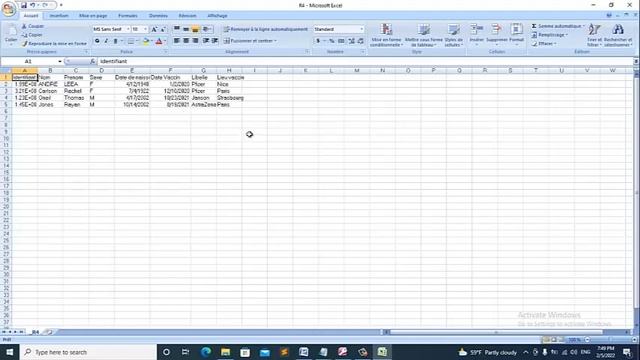 MS Access: exportation vers un fichier excel, csv смотреть онлайн