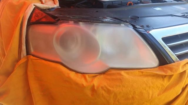 Простая полировка фар своими руками смотреть онлайн