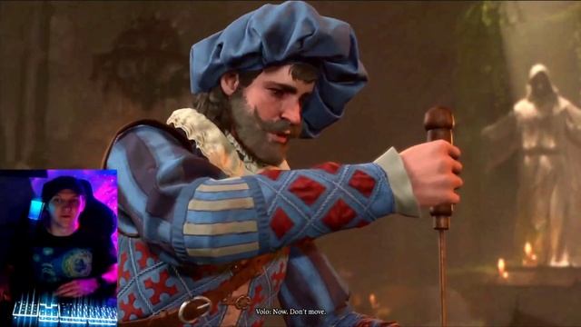 BG3 VOLO EYE SURGERY SCENE REACTION : BALDUR'S GATE 3 LIVESTREAM REACTION #baldursgate3 #rpg смотреть онлайн