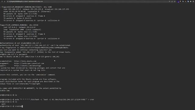 How to get reverse shell via Cron Jobs смотреть онлайн