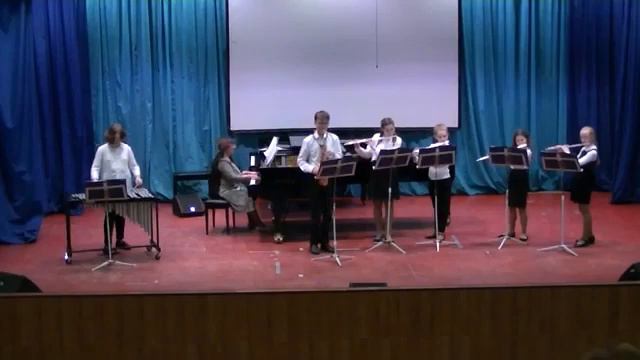 Ансамбль духовых и ударных инструментов - "В тумане" Эрролл Гарнер смотреть онлайн