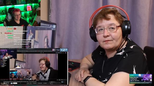 МАМА И МЕЛЛШЕР ПРОТИВ ПЯТЁРКИ! Реакция Пятерки на реакцию Вид Видный Мелшер (Нарезка Стрима ФУГА TV