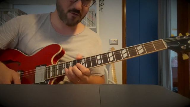 HENDRIX STYLE WITH GIBSON 345 CHERRY смотреть онлайн