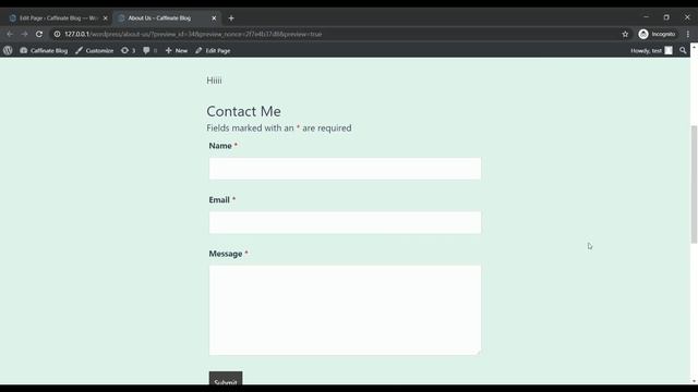 How to add contact form in wordpress english || Contact Form in wordpress смотреть онлайн