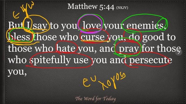 The Word for Today Matthew 5:44 смотреть онлайн