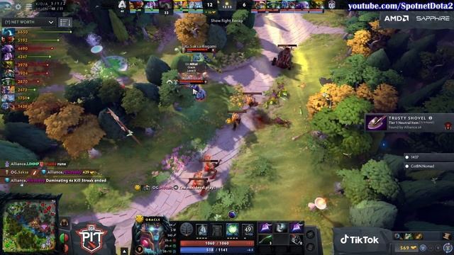 Oracle MID!! OG vs Alliance GAME 2 | Bo3 | UB AMD SAPPHIRE OGA DOTA PIT S3 EU/CIS | DOTA 2 LIVE смотреть онлайн